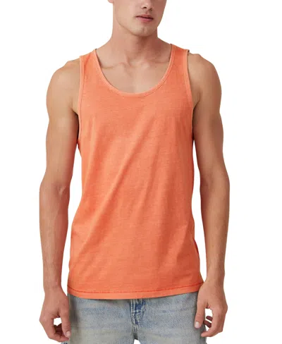 Cotton On Men's Tank In Orange