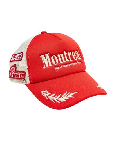 Cotton On Men's Trucker Hat In Red,gold,montreal
