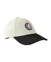 Cotton On Men's Tylah Saunders 6 Panel Ball Cap In Tylah Saunders Bone,black,circle
