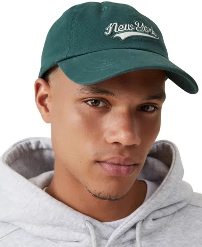 Cotton On Men's Vintage Inspired Dad Hat In Green