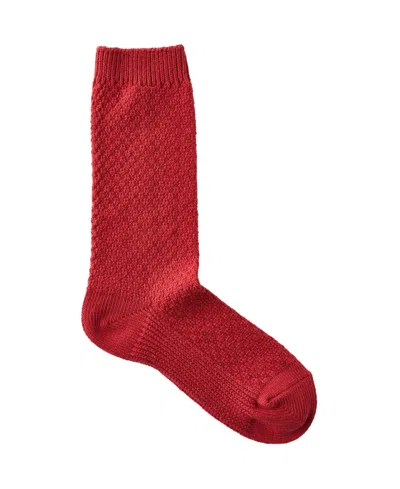 Cotton On Men's Waffle Socks In Red