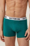 Cotton On Mens Organic Cotton Trunks In Green