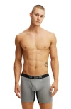 Cotton On Mens Sport Trunk In Gray