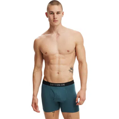 Cotton On Mens  Trunk In Green