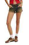 Cotton On Micro Low Denim Short In Rusty Blue