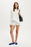 Cotton On Micro Sweatshort In White