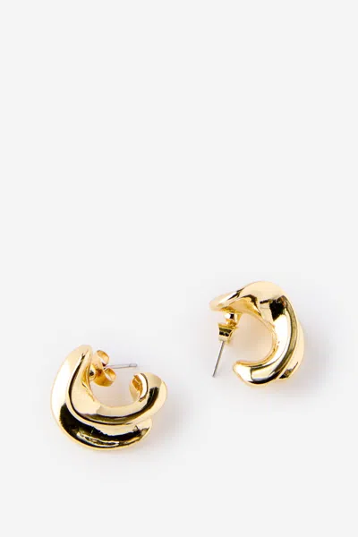 Cotton On Mid Charm Earring In Gold