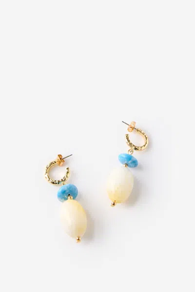 Cotton On Mid Charm Earring In Multi