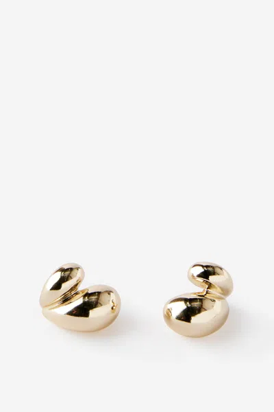 Cotton On Mid Charm Earring In Gold