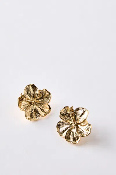 Cotton On Mid Charm Earring In Gold