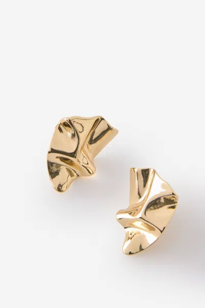 Cotton On Mid Charm Earring In Gold