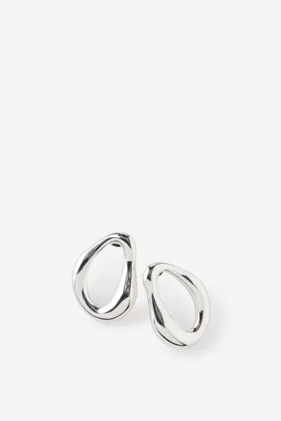 Cotton On Mid Charm Earring In Silver