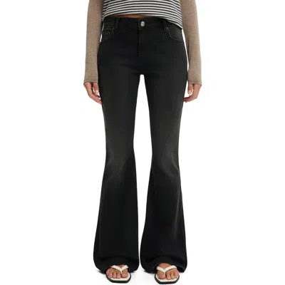 Cotton On Mid Rise Bootcut Jean In Black