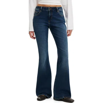 Cotton On Mid Rise Bootcut Jean In Blue