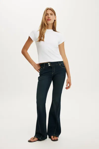 Cotton On Mid Rise Bootcut Jean In Lowlight Rinse Twist
