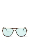 Cotton On Mikayla Aviator Sunglasses In Blue
