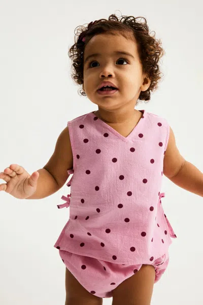Cotton On Kids' Milly Sleevless Set In Pink