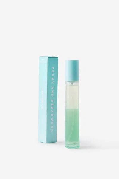 Cotton On Moment Travel Perfume 15ml In Peony And Cedarwood.