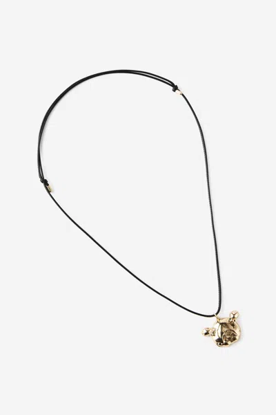 Cotton On Monchhichi Cord Pendant Necklace In Multi