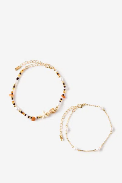 Cotton On Multipack Anklet
