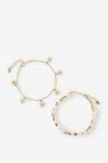 Cotton On Multipack Anklet In Multi