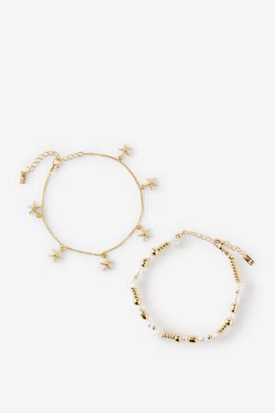 Cotton On Multipack Anklet