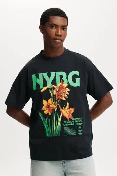 Cotton On New York Botanical Garden Box Fit T-shirt In Multi