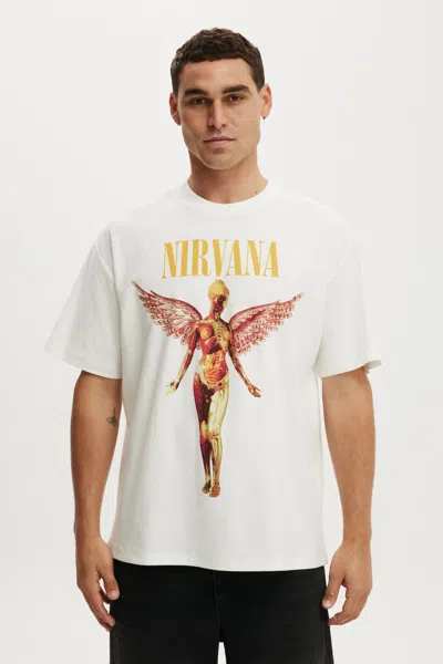 Cotton On Nirvana Music Everyday Fit T-shirt In Metallic