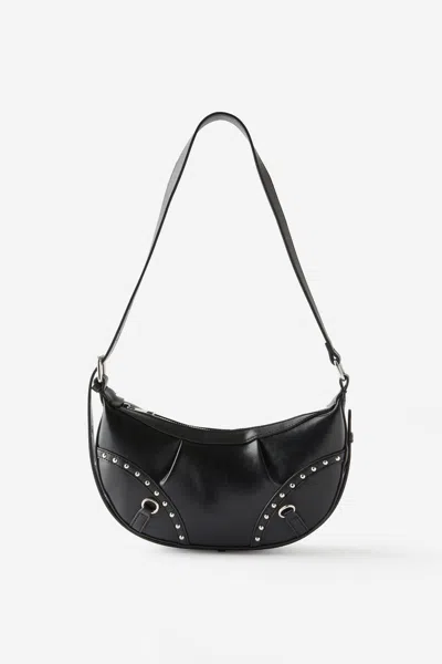 Cotton On Noa Studded Crossbody Bag In Black
