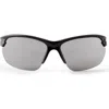 Cotton On Offline Sunglasses In Black Black Smoke Mirror