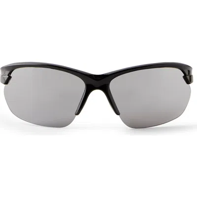 Cotton On Offline Sunglasses In Black Black Smoke Mirror