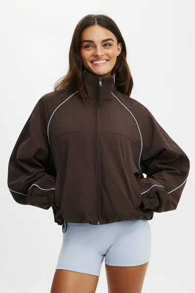Cotton On Offside Windbreaker In French Roast