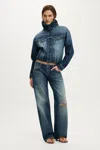 Cotton On Oli Denim Jacket In Blue