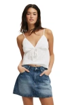 Cotton On Original Denim Mini Skirt In Blue