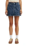 Cotton On Original Denim Mini Skirt In Lcn Bianca Simpson  Atlantic