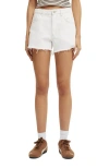 Cotton On Original Denim Short In Vintage White Worn