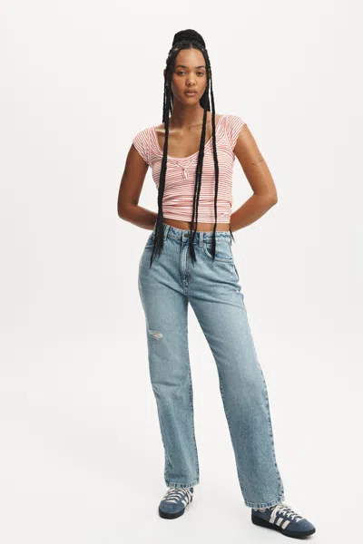 Cotton On Original Straight Jean In Blue