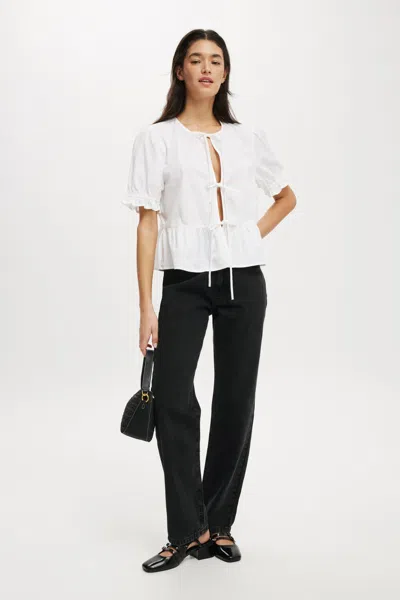 Cotton On Original Straight Jean In Black