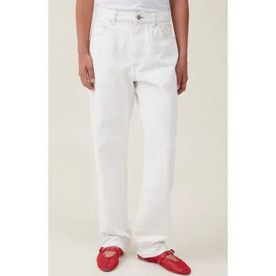 Cotton On Original Straight Jean In Vintage White