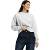 Cotton On Oversized Fleece Sweatshirt In White