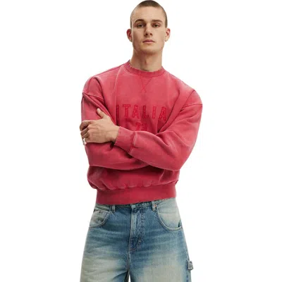 Cotton On Oversized Graphic Crew Sweater