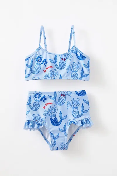 Cotton On Kids' Peggy Bikini In Blue
