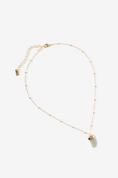 Cotton On Pendant Necklace In Gold