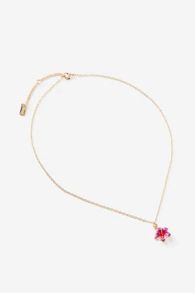 Cotton On Pendant Necklace In Gold