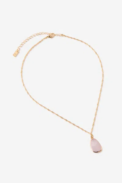 Cotton On Pendant Necklace In Gold
