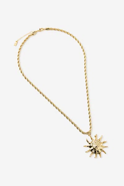 Cotton On Pendant Necklace In Gold