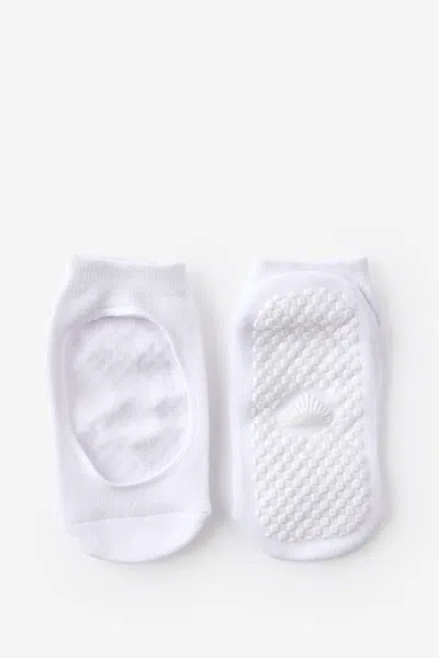 Cotton On Performance Plie Sock In Solid White