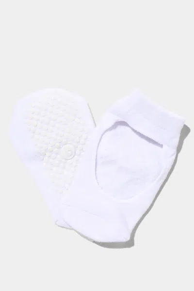 Cotton On Performance Plie Sock In White