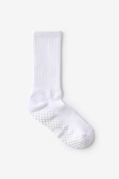 Cotton On Performance Studio Crew Sock In Solid White