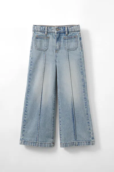 Cotton On Kids' Pia Pintuck Bootleg Jean In Blue
